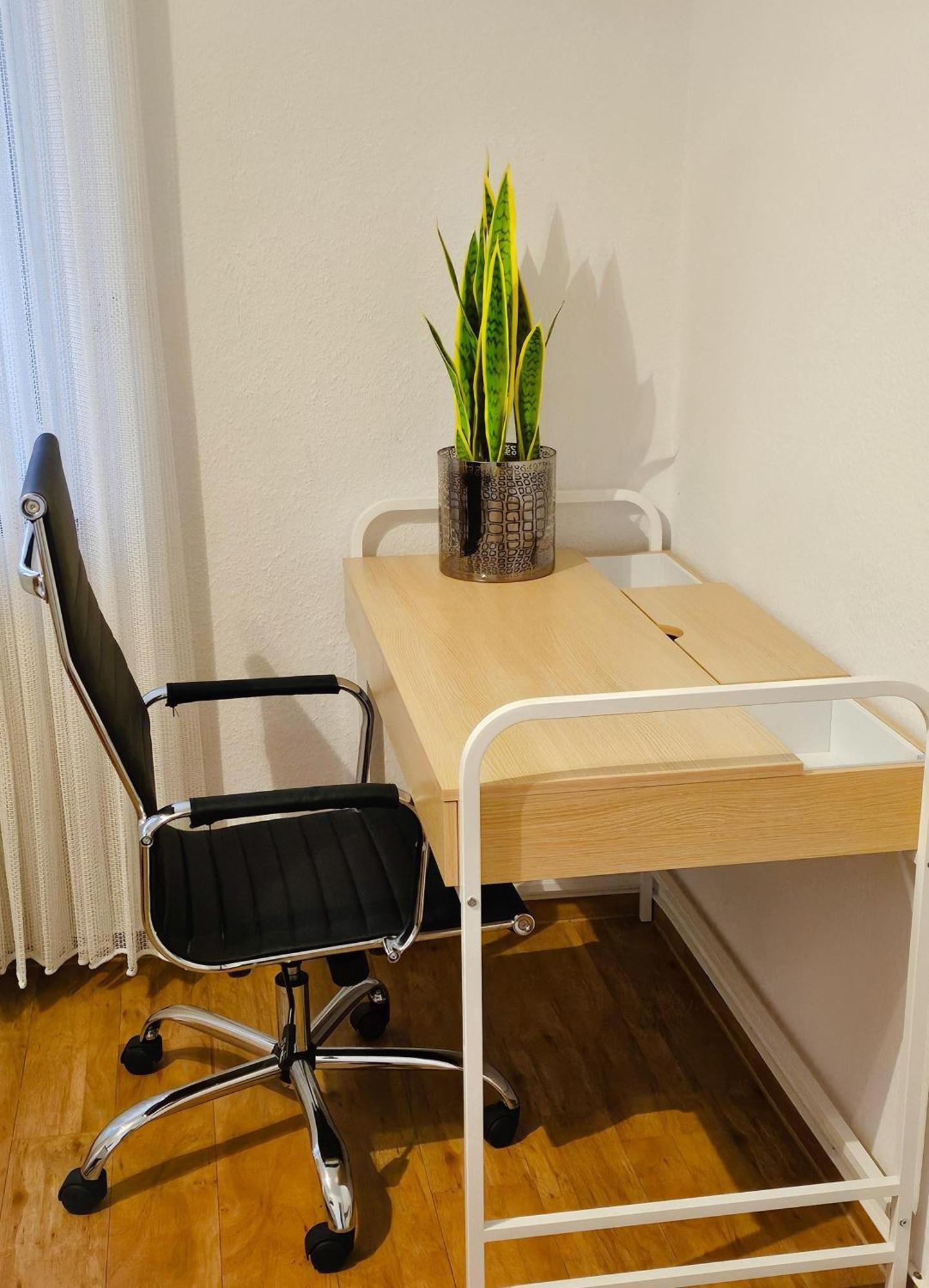 Ecocube Apartment2 Meppen14, Balkon, Kueche, Waschmaschine Cameră foto